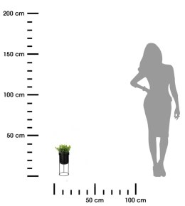 Roślina sztuczna w donicy - wzór 1 (38 cm)