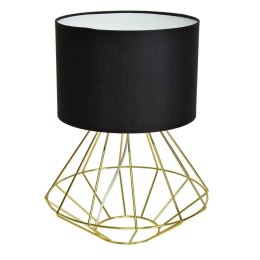 Lampa stołowa elegancka i stylowa - LUPO (czarno-złota)