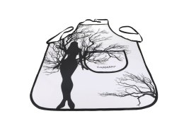 Fartuszek kuchenny - Black & White, Kobieta i drzewo (CARMANI)