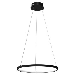 Lampa sufitowa LED czarna 27W - Rotonda