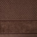 Mięsisty ręcznik FRIDA 30x50 c.brązowy Miękki, jednolity kolorystycznie ręcznik bawełniany o dużej gramaturze