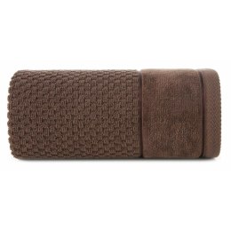 Ręcznik bawełniany o dużej gramaturze - kolor brązowy
