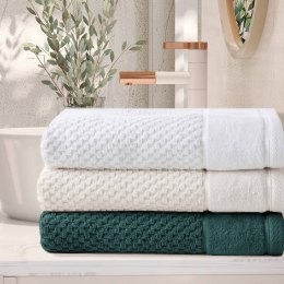 Miękki ręcznik bawełniany FRIDA 70x140 c.zielony