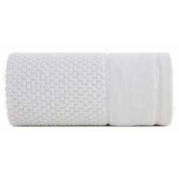 Mięsisty ręcznik FRIDA 30x50 biały Miękki, jednolity kolorystycznie ręcznik bawełniany o dużej gramaturze