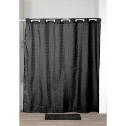 Black Shower Curtain Camus - 200cm