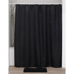 Zasłona prysznicowa Elegance Czarna H200cm