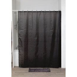 Czarno-biała zasłona prysznicowa Sileno H200cm