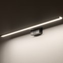 Delikatne oświetlenie lustra CEZANNE - LED, czarny