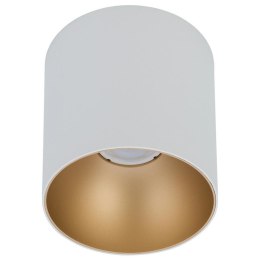 Nowa lampa sufitowa POINT TONE, kolor biel/złoto