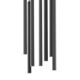 Lazur 49cm, lampa sufitowa G9, czarny