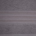 Ręcznik bambusowo-bawełniany, kolor grafitowy, 70x140 cm