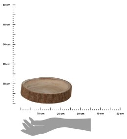 Miska drewniana 25 cm