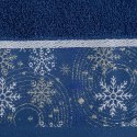 Ręcznik Bożonarodzeniowy śnieżny bawełna 70x140 cm