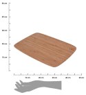 Deska choppińska drewno bambusowe 35 cm