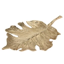 Złoty Liść - Ozdobna Patera 24x21 cm - Wzór 2