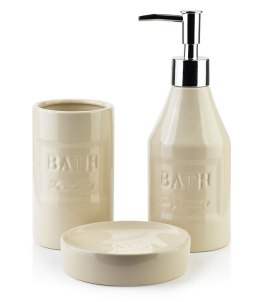 Elegancki zestaw łazienkowy Joff Bath beige