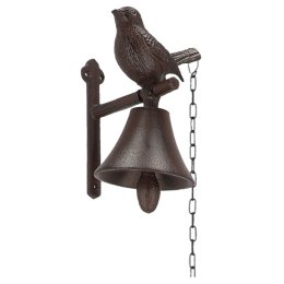 Dzwonek do drzwi ptak - Wytworny żeliwny akcent