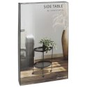 Mobilny stolik pomocniczy metalowy - 65 cm