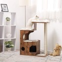 Drapak dla kota Solidny - Rustykalna Wieża (86 cm)