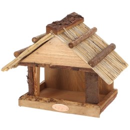 Wygodny ptasi domek drewniany