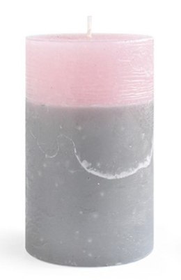 Świeca LOFT walec mały 7x9cm parafinowa różowa