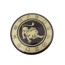 Lew - znak zodiaku - magnes; metal emaliowany