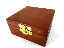 Pudełko drewniane 10x10cm - 3730