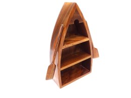 Drewniane półeczki w kształcie łodzi MIS-0432