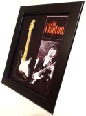 Mini gitara Eric Clapton w ramce FMG-002