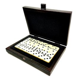Ekskluzywne domino w pudełku drewnianym 24x17cm - DDE10