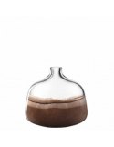 Wysokiej jakości wazon 24,5cm - brązowy Casolare