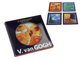 Kpl. 4 podkładek pod kubki - V. van Gogh (CARMANI)