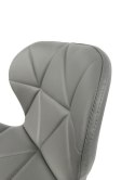 Krzesło VASTO Dark Grey PU