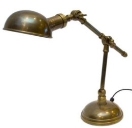 Mosiężna lampa na biurko - LAM-0008