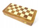 SZA12 składane drewniane szachy magnetyczne 30,5x30,5cm