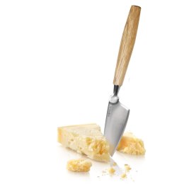 Nóż do sera twardego, uchwyt dąb