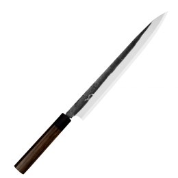Hideo Kitaoka Shirogami Black Nóż Oktagon Yanagi 30cm Mistrz Hideo Kitaoka
