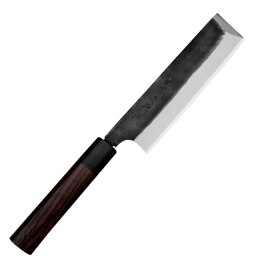 Hideo Kitaoka Shirogami Black Oktagon Nóż Usuba 16,5 cm Mistrz Hideo Kitaoka