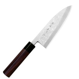 Hideo Kitaoka Shirogami Satin Nóż Deba 16,5cm Mistrz Hideo Kitaoka